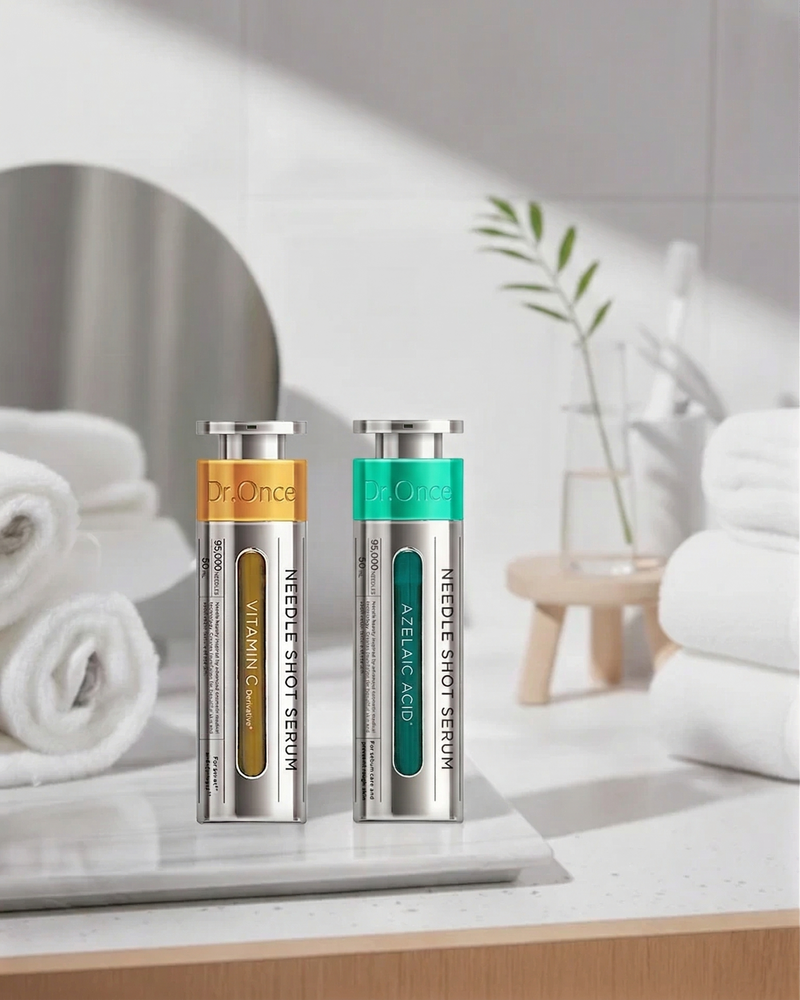 Dr. Once 日間 - 零毛孔抗氧控油組 (黃色+綠色)