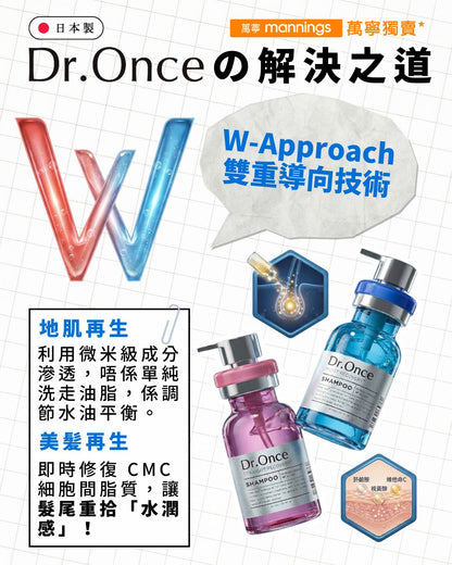 Dr.Once 醫美級防脫髮直髮修護洗頭水