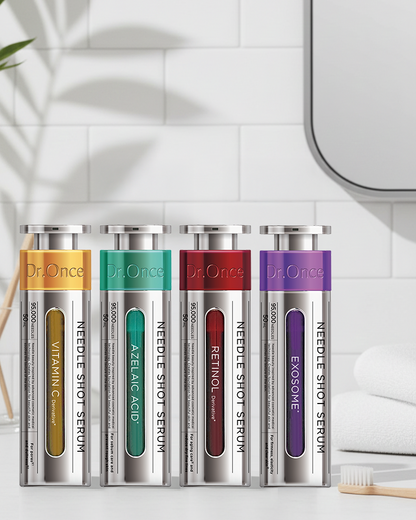 Quad-core microneedle serum (1 of each type, 4 in total)