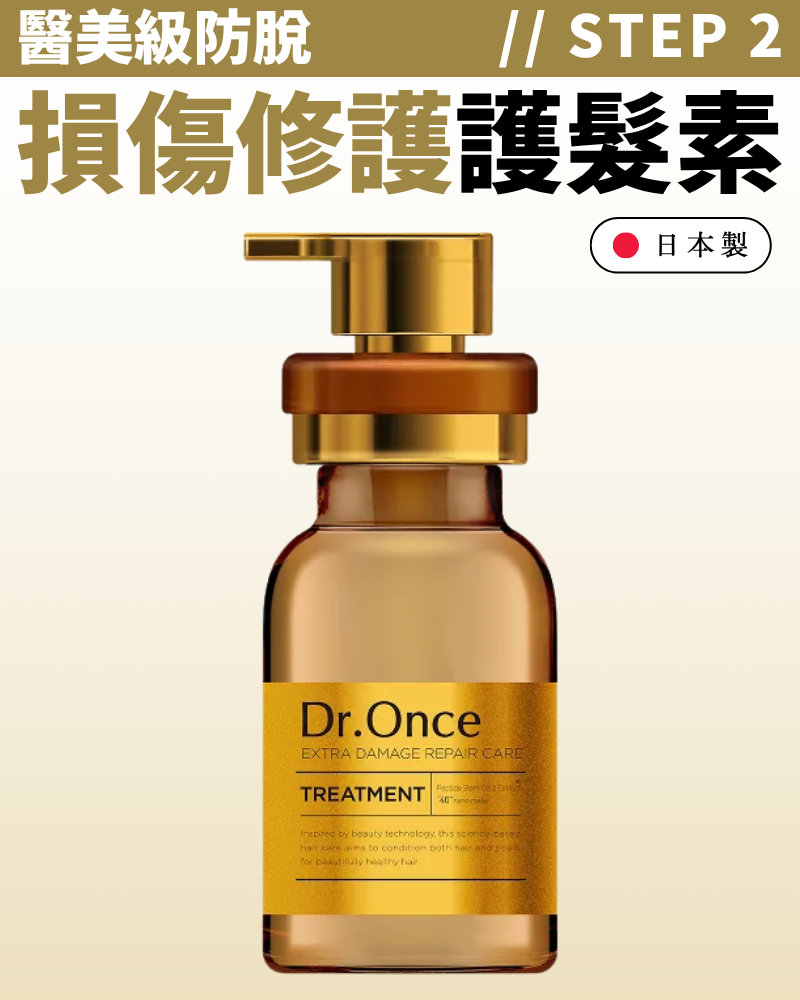 Dr.Once 醫美級防脫髮損傷修護護髮素