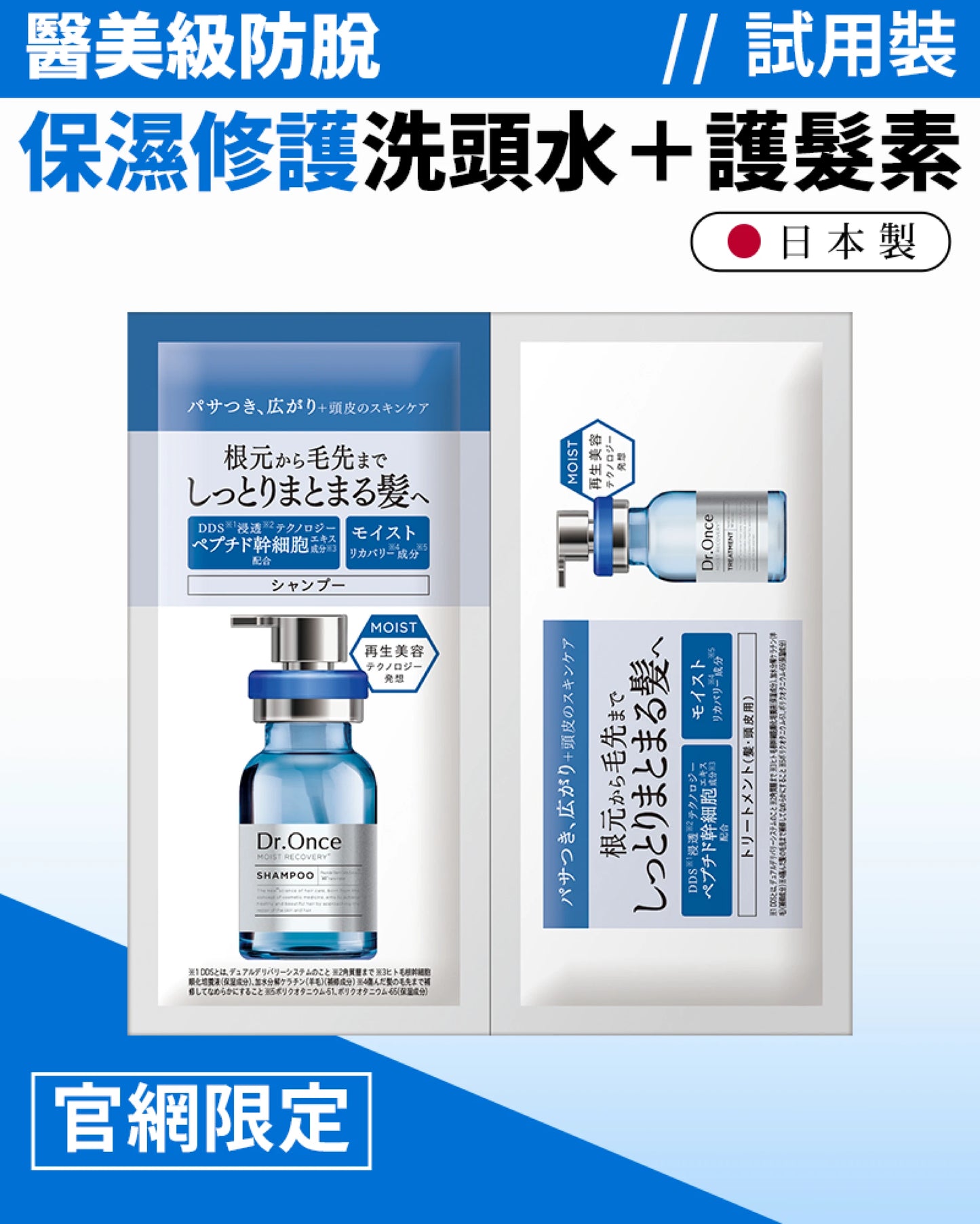 Dr.Once 醫美級防脫髮保濕修護 (試用裝)