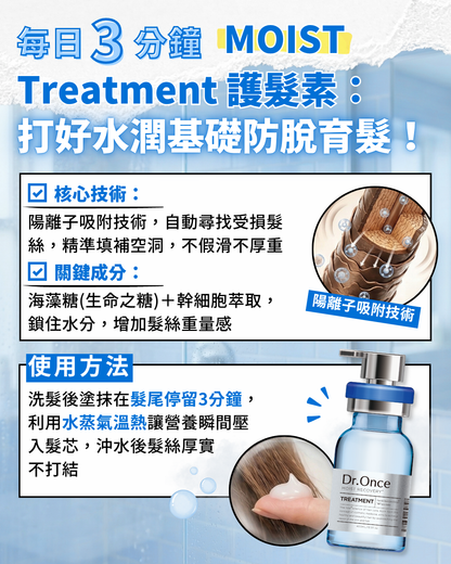Dr.Once 醫美級防脫髮修護保濕護髮素