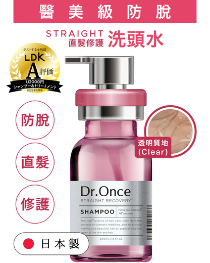 Dr.Once 醫美級防脫髮直髮修護洗頭水